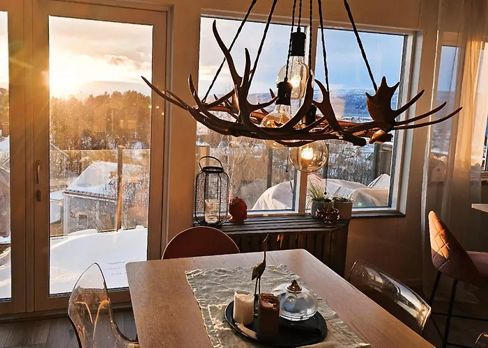 Apartmán Mountain Homes Sunset View And Sauna Narvik